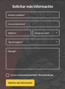 Formulario Informacion Import Treads Formulario Informacion Import Treads