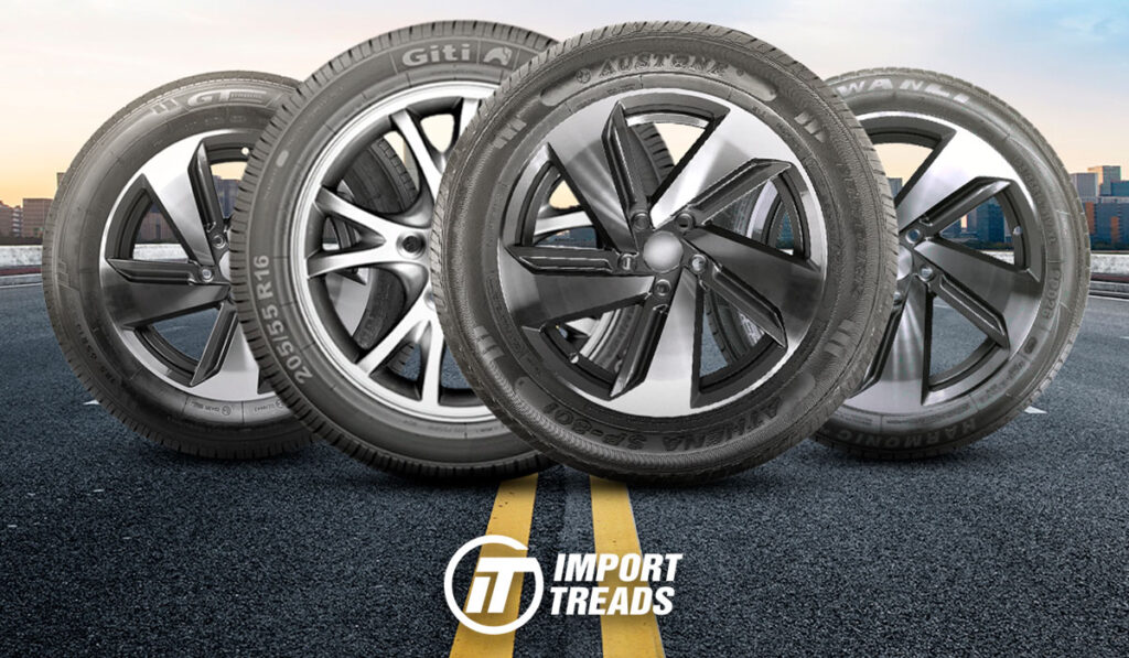 Llantas import treads.